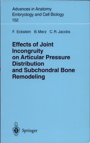 Effects of Joint Incongruity on Articular Pressure Distribution and Subchondral Bone Remodeling With 2 Tables
