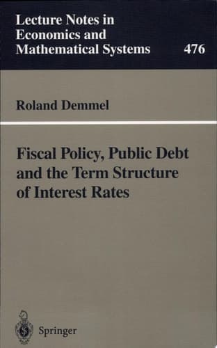 Fiscal Policy, Public Debt and the Term Structure of Interest Rates