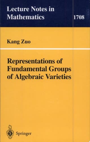 Representations of Fundamental Groups of Algebraic Varieties