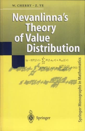 Nevanlinna’s Theory of Value Distribution The Second Main Theorem and its Error Terms