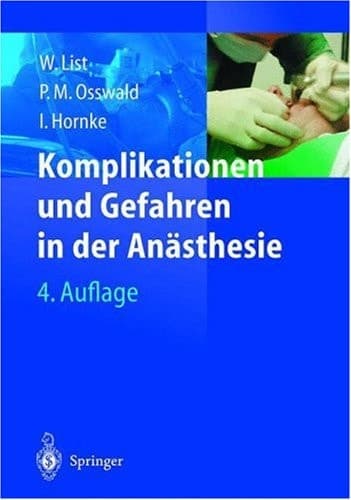 Komplikationen und Gefahren in der Anästhesie