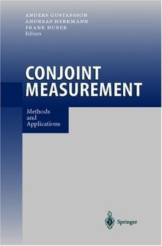 Conjoint Measurement Methods and Applications