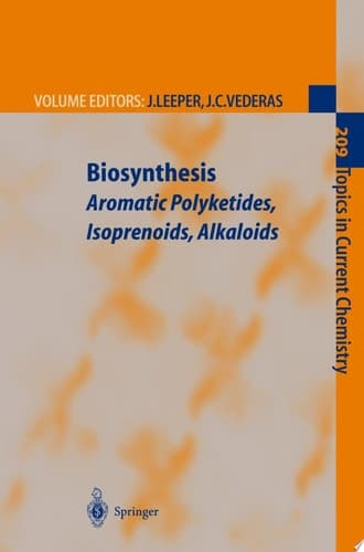Biosynthesis Aromatic Polyketides, Isoprenoids, Alkaloids