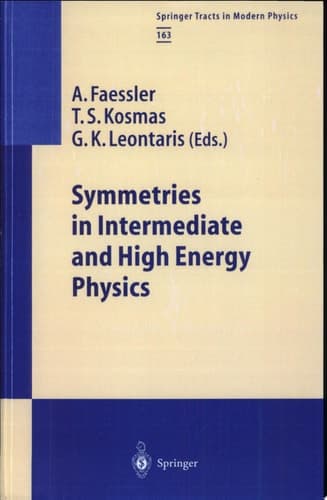 Symmetries in Intermediate and High Energy Physics