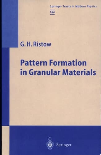 Pattern Formation in Granular Materials