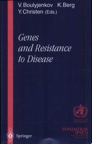 Genes and Resistance to Disease 23 Tables