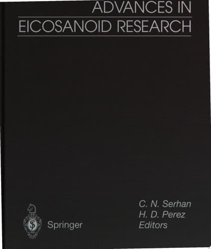 Advances in Eicosanoid Research