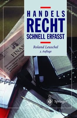 Handelsrecht schnell erfaßt