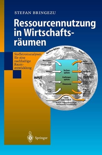 Ressourcennutzung in Wirtschaftsräumen Stoffstromanalysen für eine nachhaltige Raumentwicklung
