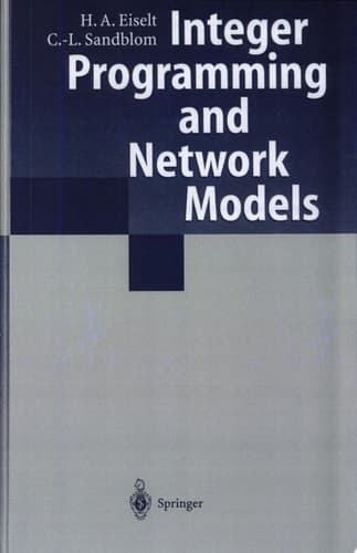 Integer Programming and Network Models