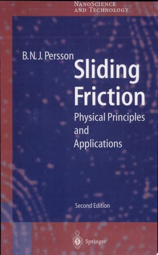 Sliding Friction Physical Principles and Applications