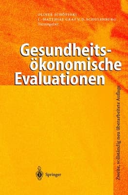 Gesundheitsökonomische Evaluationen