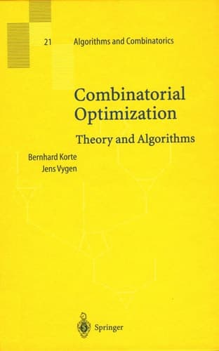 Combinatorial Optimization: Theory and Algorithms