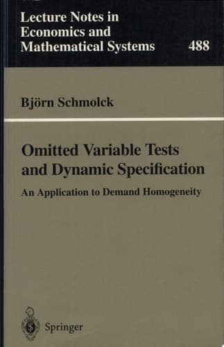 Omitted Variable Tests and Dynamic Specification An Application to Demand Homogeneity