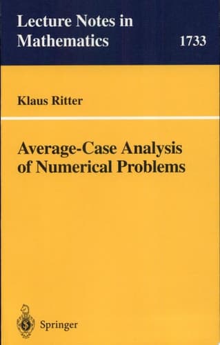 Average-Case Analysis of Numerical Problems