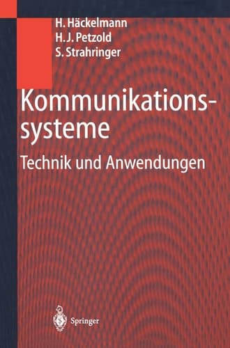 Kommunikationssysteme Technik Und Anwendungen