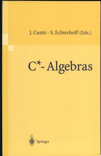 C*-Algebras Proceedings of the SFB-Workshop on C*-Algebras, Münster, Germany, March 8–12, 1999