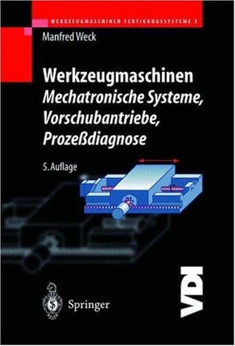 Werkzeugmaschinen Fertigungssysteme 3 Mechatronische Systeme: Vorschubantriebe und Prozessdiagnose