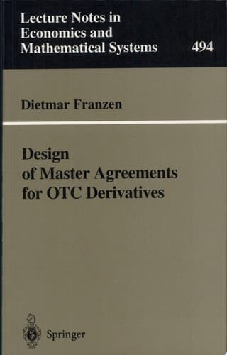Design of Master Agreements for OTC Derivatives