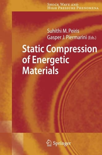 Static Compression of Energetic Materials