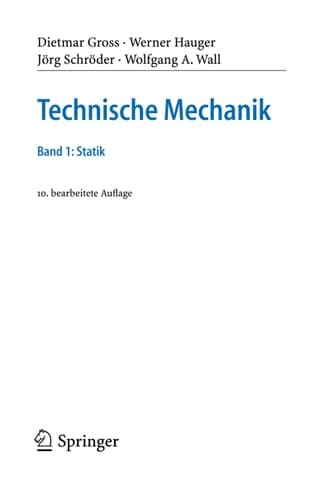 Technische Mechanik 1 Band 1: Statik