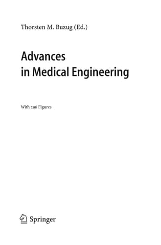 Advances in Medical Engineering