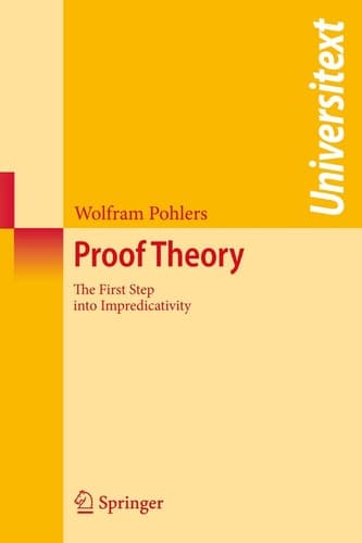 Proof Theory The First Step into Impredicativity