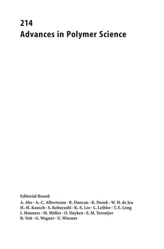 Photoresponsive Polymers II