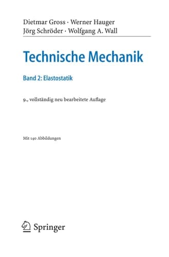 Technische Mechanik Elastostatik