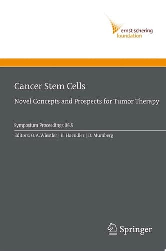 Cancer Stem Cells Novel Concepts and Prospects for Tumor Therapy