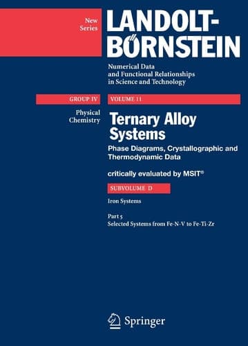 Selected Systems from Fe-N-V to Fe-Ti-Zr