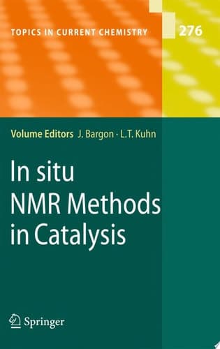 In Situ NMR Methods in Catalysis
