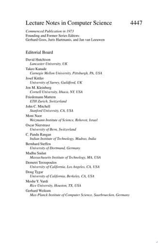 Evolutionary Computation, Machine Learning and Data Mining in Bioinformatics 5th European Conference, EvoBIO 2007, Valencia, Spain, April 11-13, 2007, Proceedings