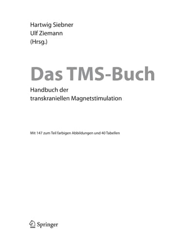 Das TMS-Buch Handbuch der transkraniellen Magnetstimulation