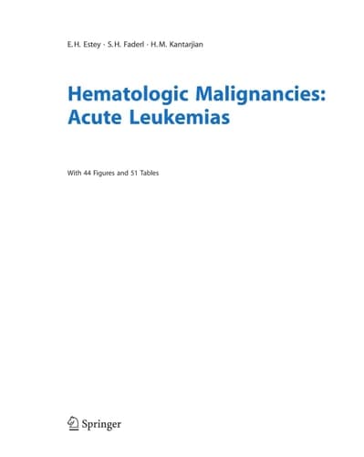 Hematologic Malignancies: Acute Leukemias