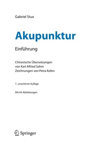 Akupunktur Einführung
