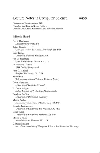 Computational Science - ICCS 2007 7th International Conference, Beijing China, May 27-30, 2007, Proceedings