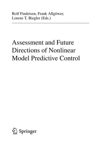 Assessment and Future Directions of Nonlinear Model Predictive Control