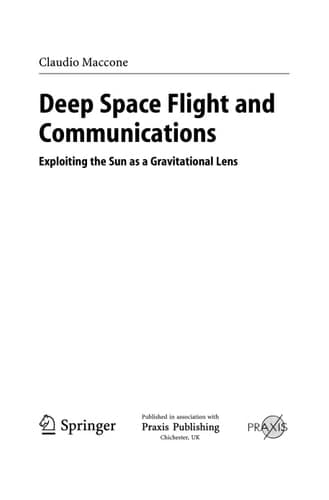 Deep Space Flight and Communications Exploiting the Sun as a Gravitational Lens