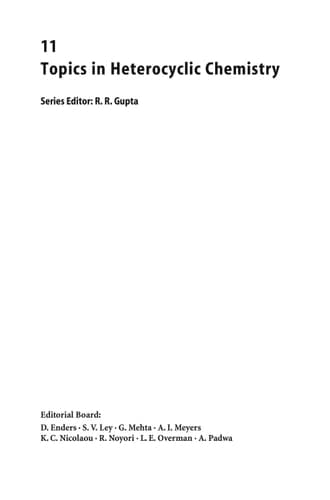 Bioactive Heterocycles V