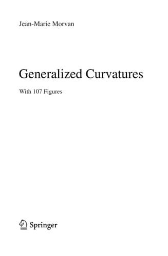 Generalized Curvatures