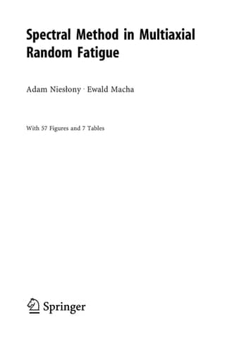 Spectral Method in Multiaxial Random Fatigue