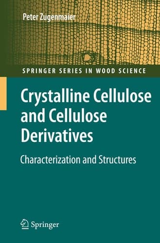 Crystalline Cellulose and Derivatives Characterization and Structures