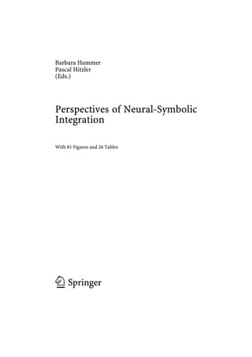 Perspectives of Neural-Symbolic Integration