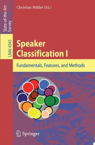 Speaker Classification I Fundamentals, Features, and Methods
