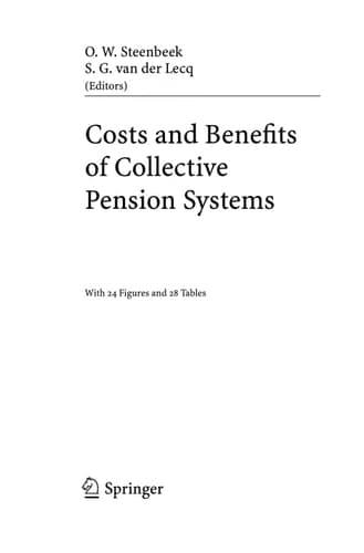 Costs and Benefits of Collective Pension Systems