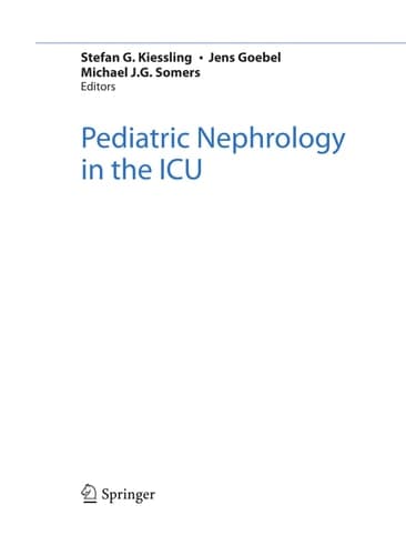 Pediatric Nephrology in the ICU