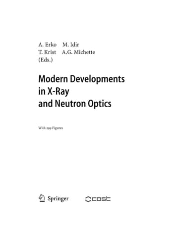 Modern Developments in X-Ray and Neutron Optics