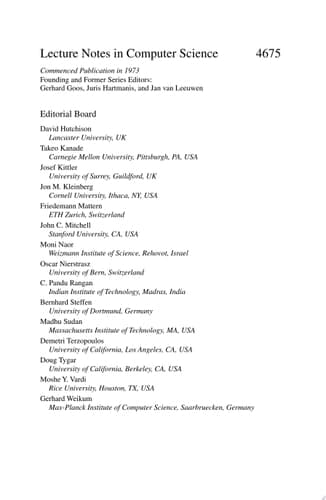 Research and Advanced Technology for Digital Libraries 11th European Conference, ECDL 2007, Budapest, Hungary, September 16-21, 2007, Proceedings