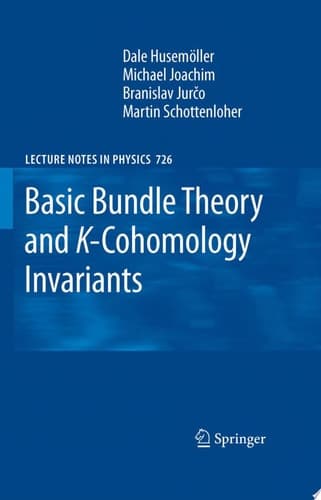 Basic Bundle Theory and K-Cohomology Invariants